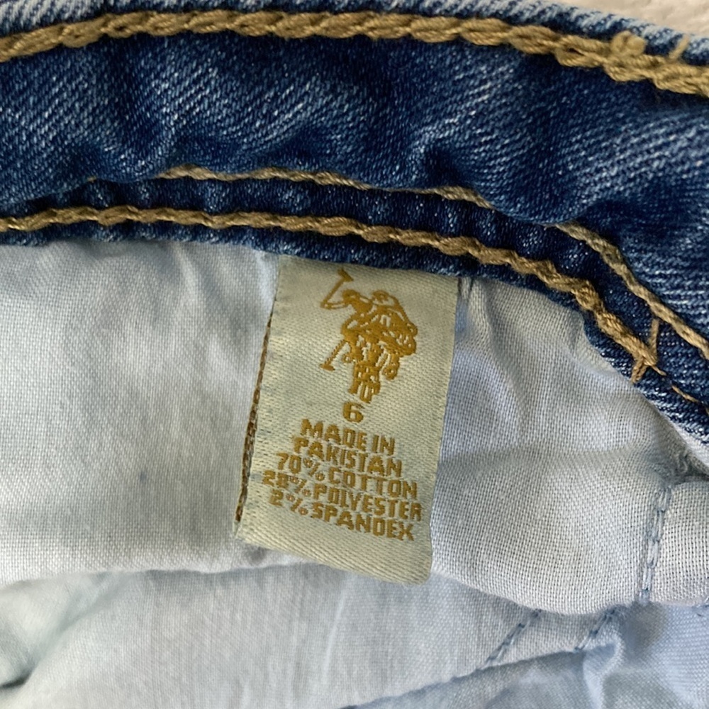 U.S. Polo Assn. Women’s Signature Straight Jeans Size 6 - Picture 7 of 9